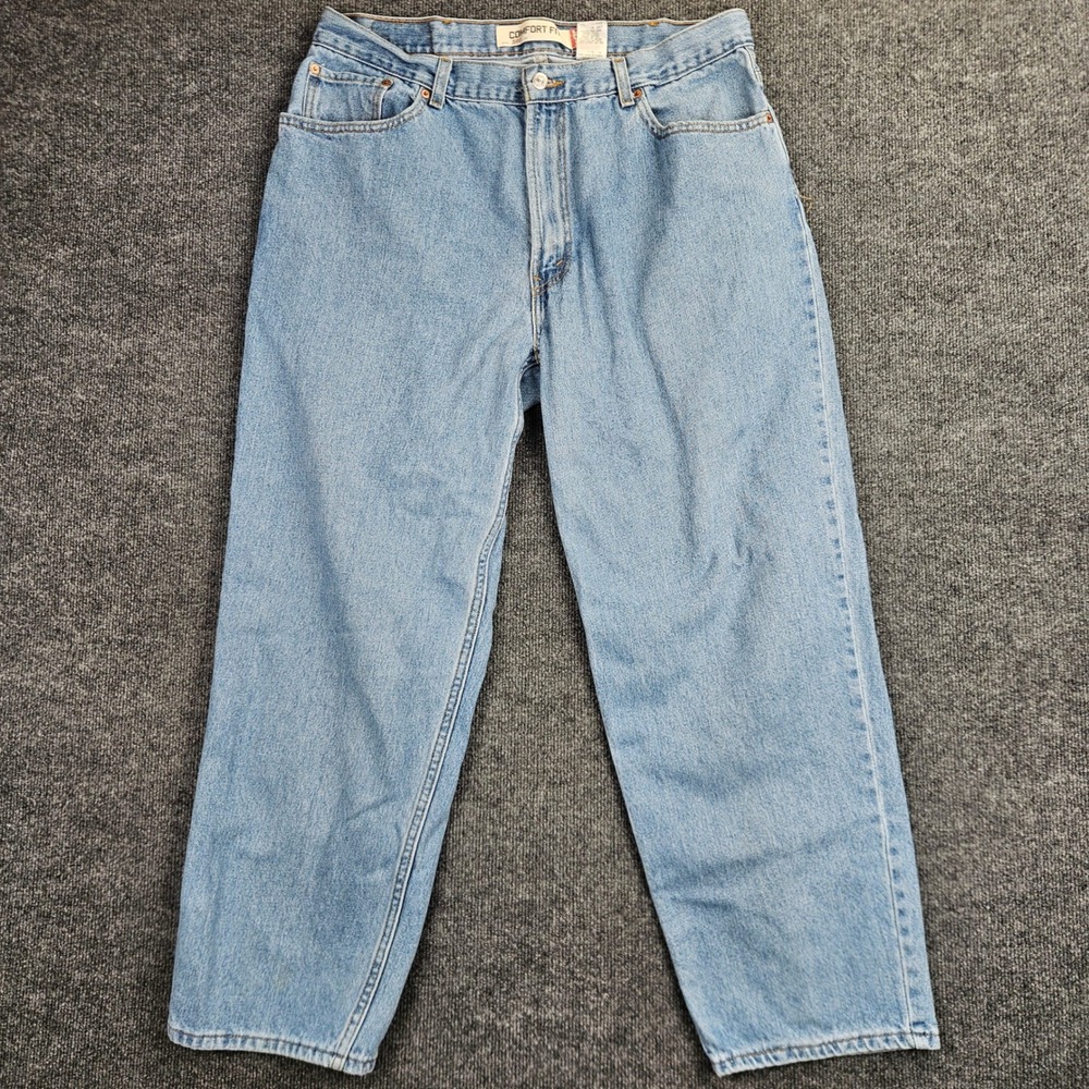 Vintage Levis 560 Comfort Fit Jeans Men's 40x32 (Fits 38x30) Tapered Y2K 2005
